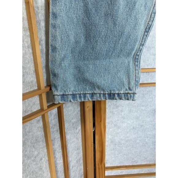 BDG Urban Outfitters Men's 32x32 Dad Slim Taper Fit Jeans Light Wash Blue Cotton - Picture 5 of 11